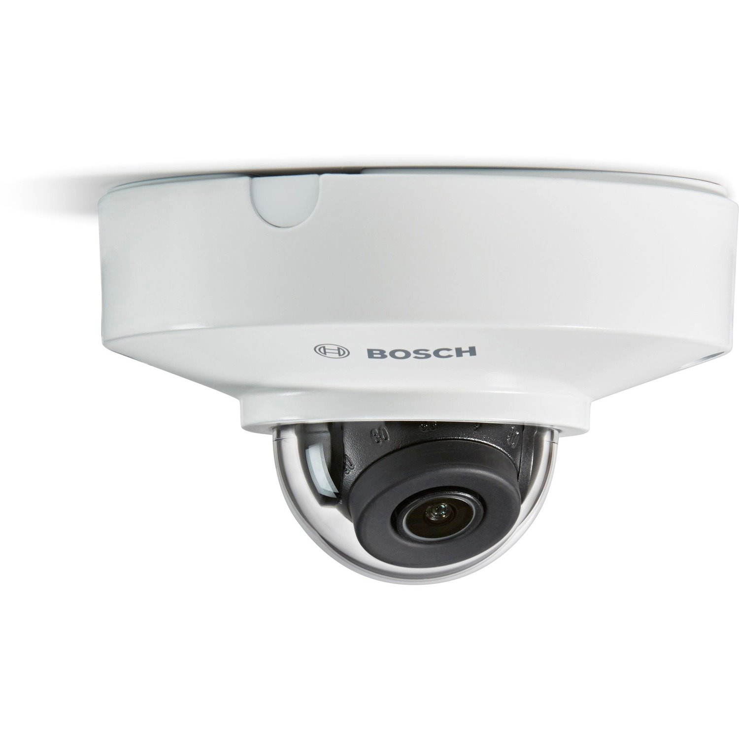 Bosch FLEXIDOME IP 2 Megapixel Indoor Full HD Network Camera - Color, Monochrome - Micro Dome - White - TAA Compliant