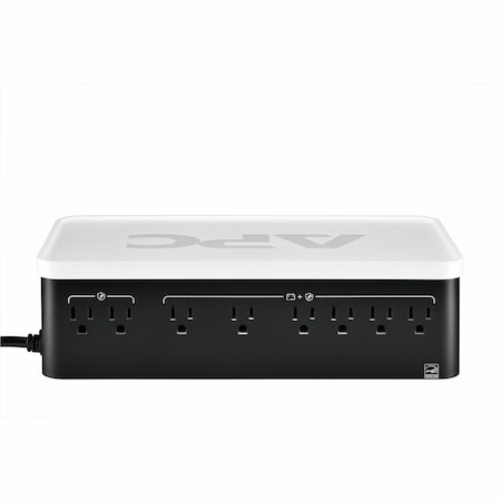 APC Back-UPS, 900VA/540W, Floor/Wall Mount, 120V, 8x NEMA 5-15R outlets, USB Type A + C Ports