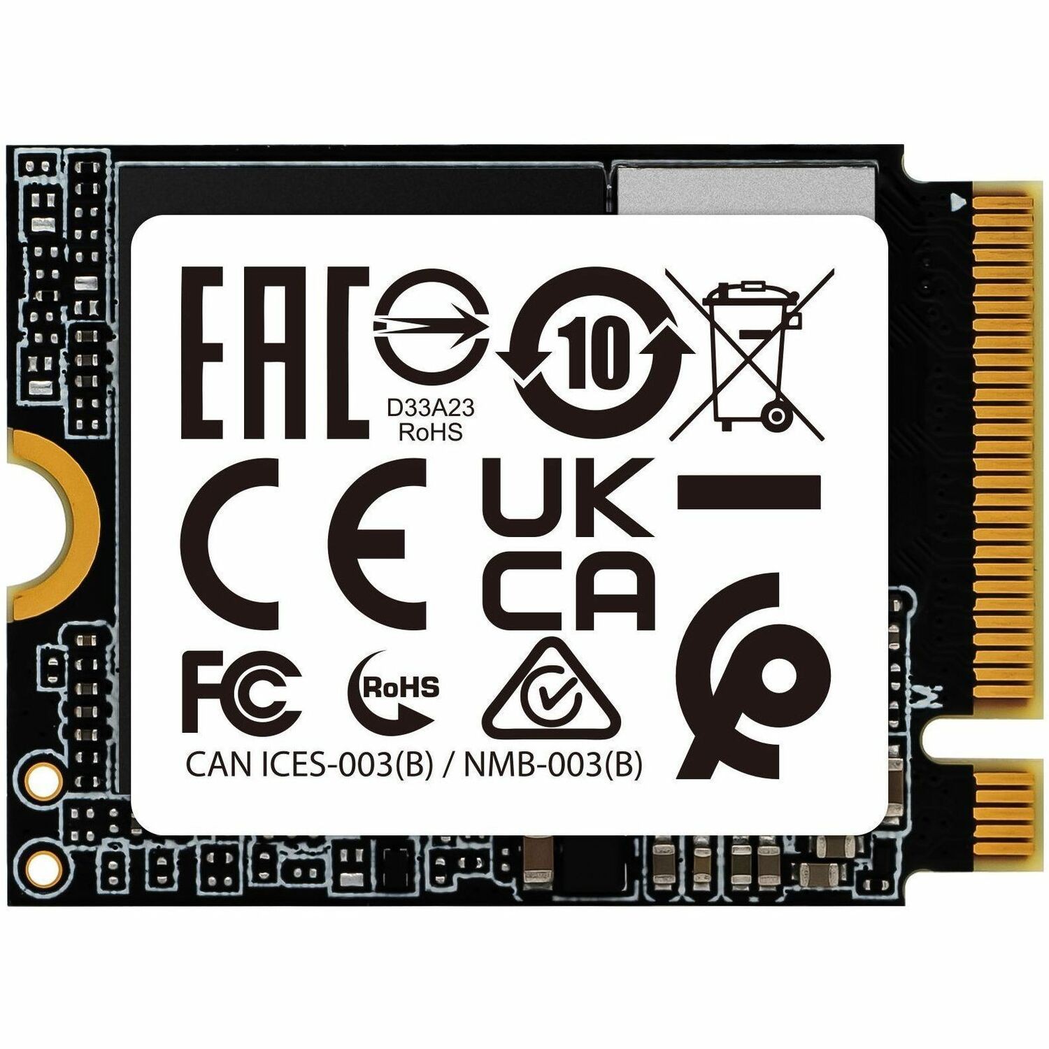AData XPG Gammix S55 M.2 2230 512GB PCI-Express 4.0 X4 3D Nand Sgammixs55-512G-C