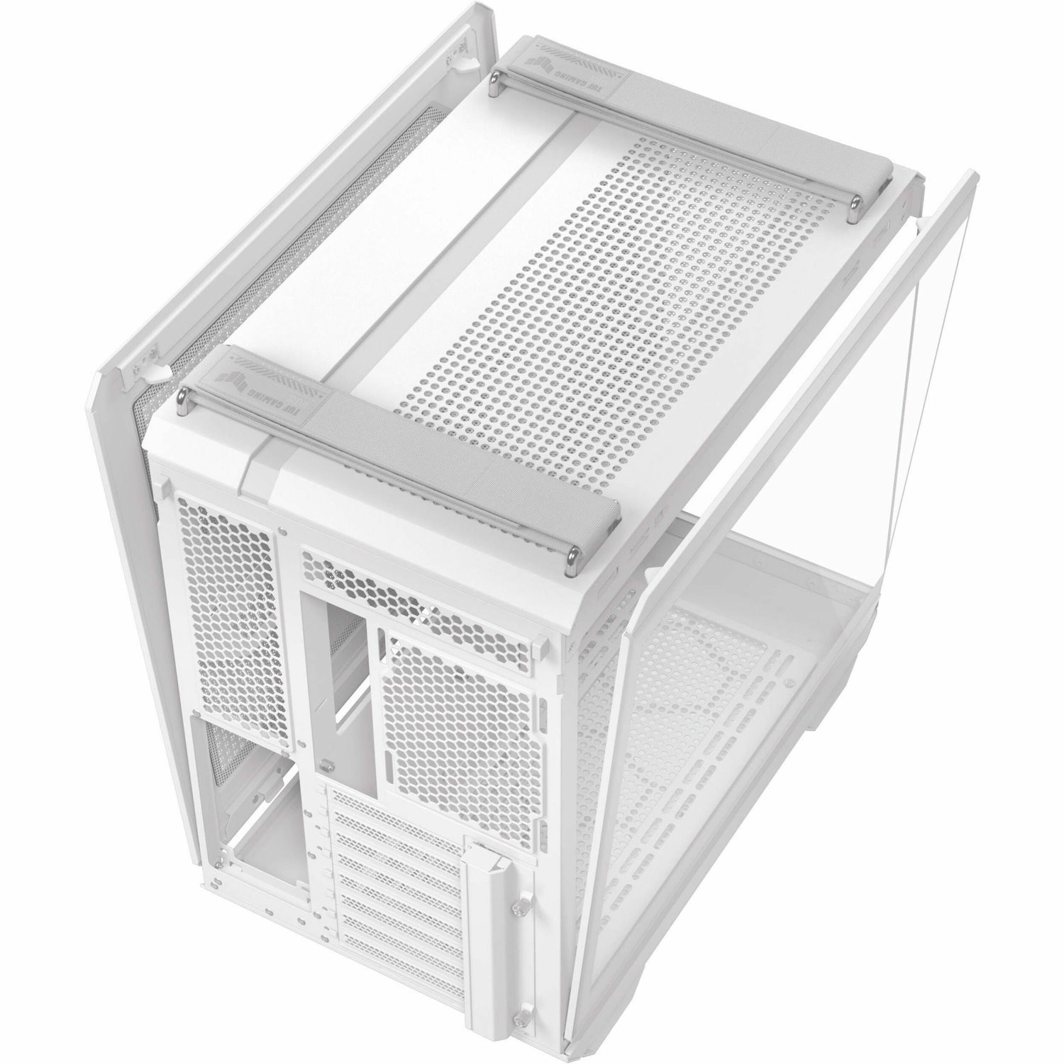 TUF GT502 Gaming Computer Case - ATX Motherboard Supported - Mid-tower - Tempered Glass - White