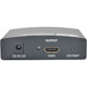 Eaton Tripp Lite Series VGA with RCA Stereo Audio to HDMI Converter with Scaler function