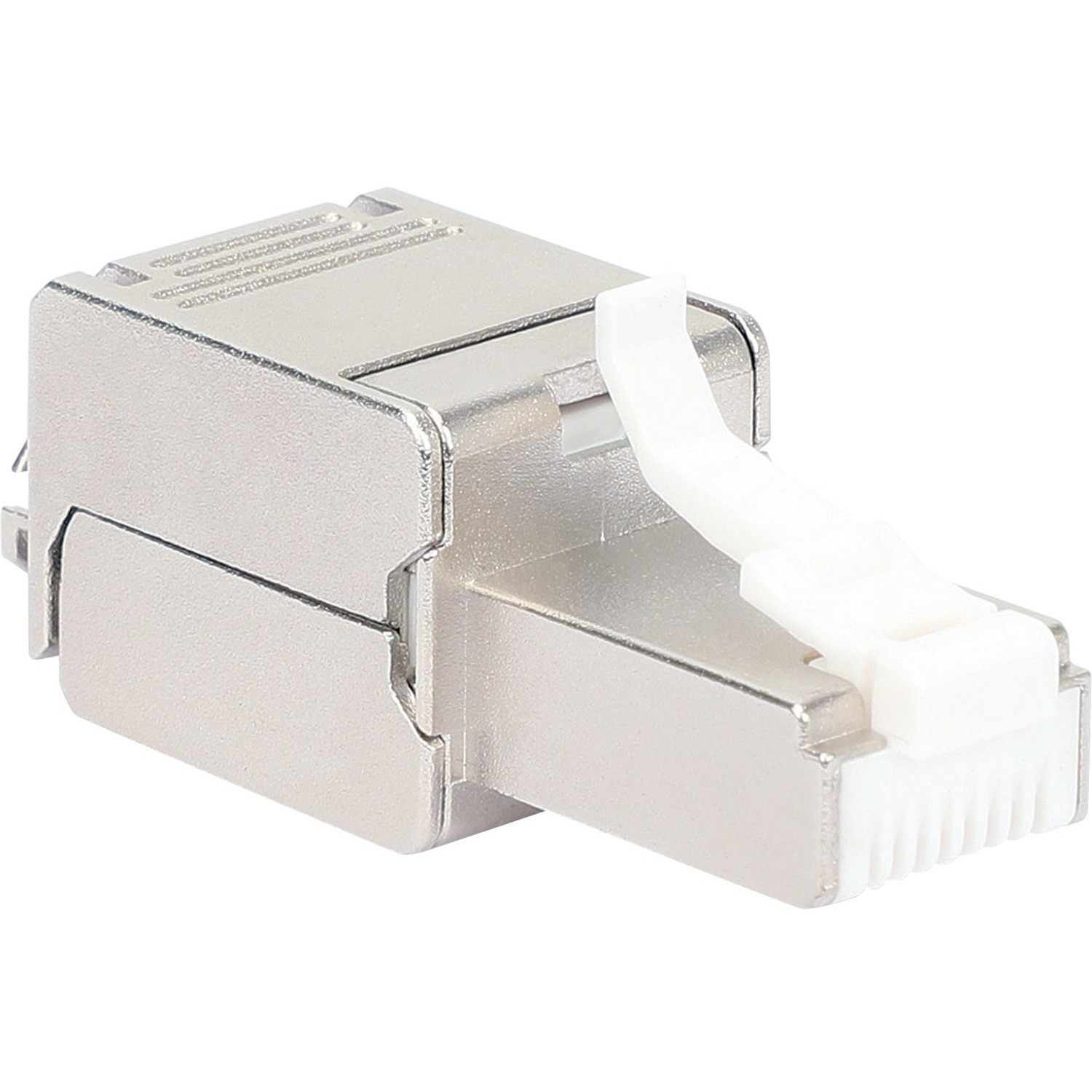 Intellinet Cat6a 10G RJ45-Feldstecker Geschirmt Und Werkzeuglos STP F�R Litzen- Und Massivdraht Vergoldete Kontakte Metallgeh�Use