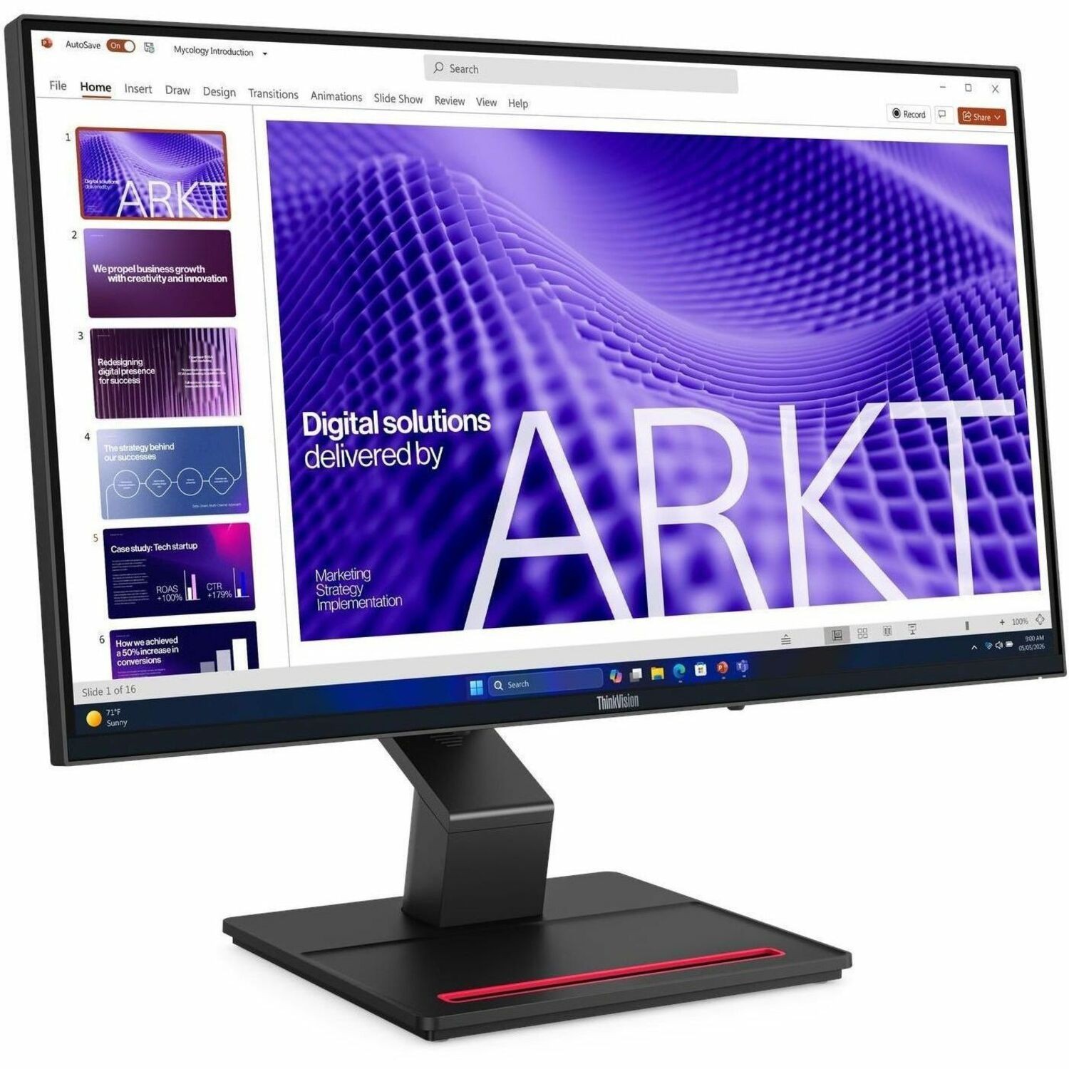 Lenovo ThinkVision T24D-4t 24 Zoll Klasse LED-Touchscreen-Monitor - 16:9 Format - 4 ms Reaktionszeit