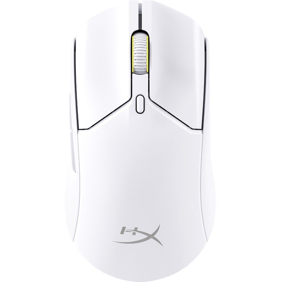 HP Pulsefire Haste 2 Gaming Mouse - Bluetooth - USB Type A - 6 Button(s) - 6 Programmable Button(s) - White