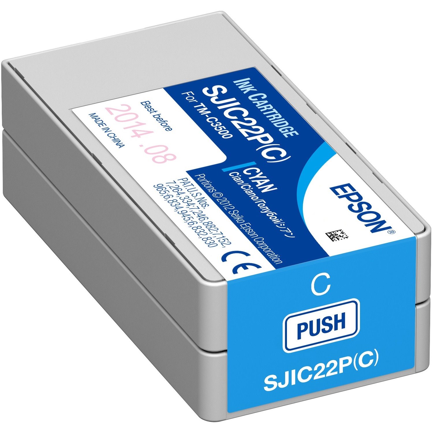 Epson SJIC22P(C) Original Inkjet Ink Cartridge - Cyan Pack
