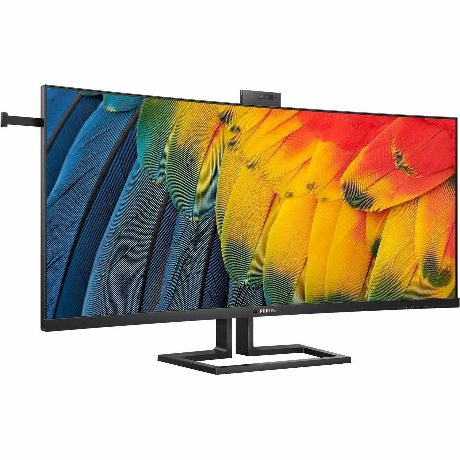 Philips Ultrawide 40B1U6903CH 40" Class Webcam 5K2K WUHD Curved Screen LED Monitor - 21:9 - Textured Black