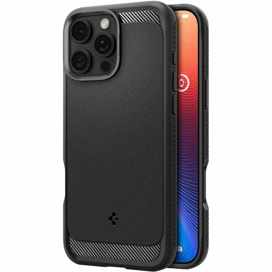 Spigen Case iPhone 16 Pro - Rugged Armor MagFit - Black ** New Retail **