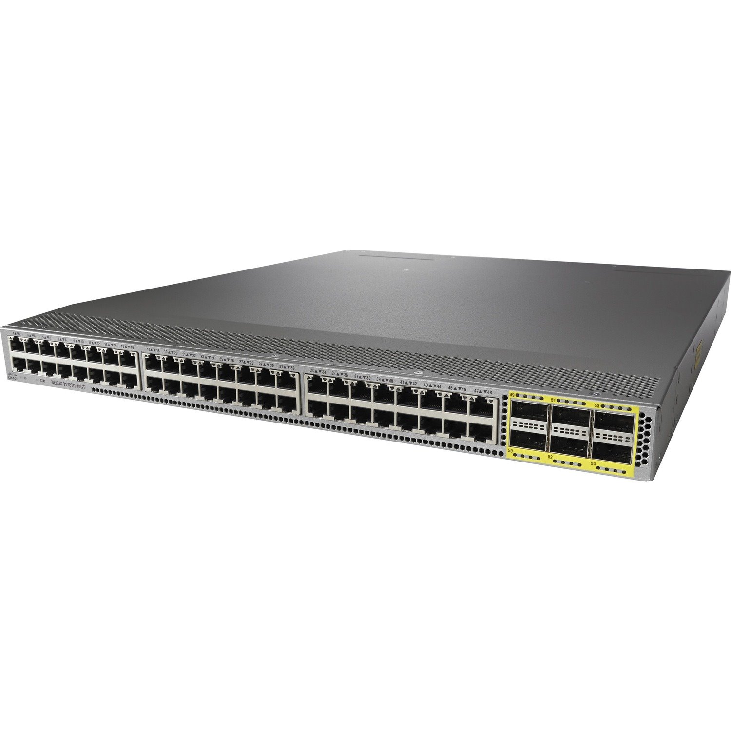 Cisco Nexus 3000 3172TQ-32T 32 Ports Manageable Layer 3 Switch - 40 Gigabit Ethernet - 40GBase-X