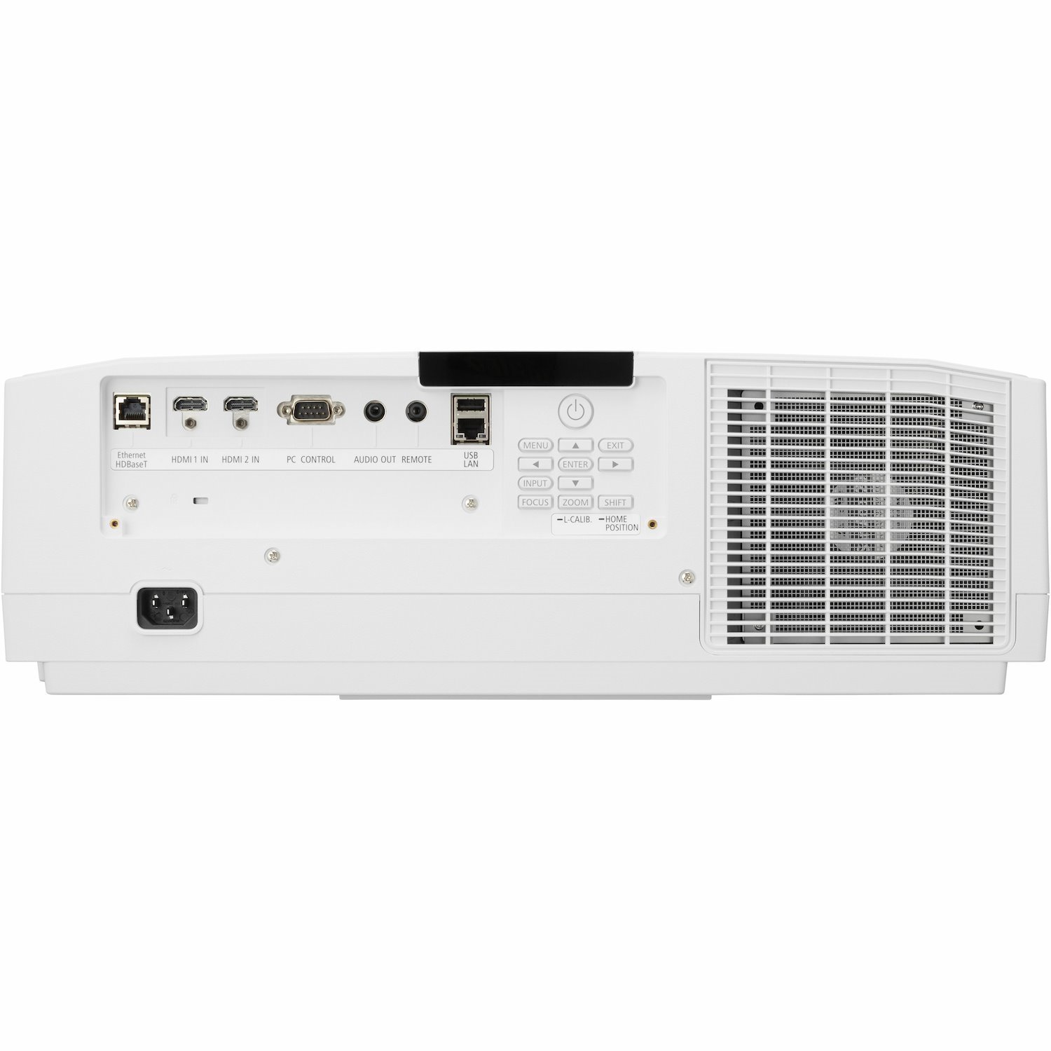 NEC Display PV800UL-W1-41ZL Ultra Short Throw LCD Projector - 16:10 - Ceiling Mountable, Floor Mountable