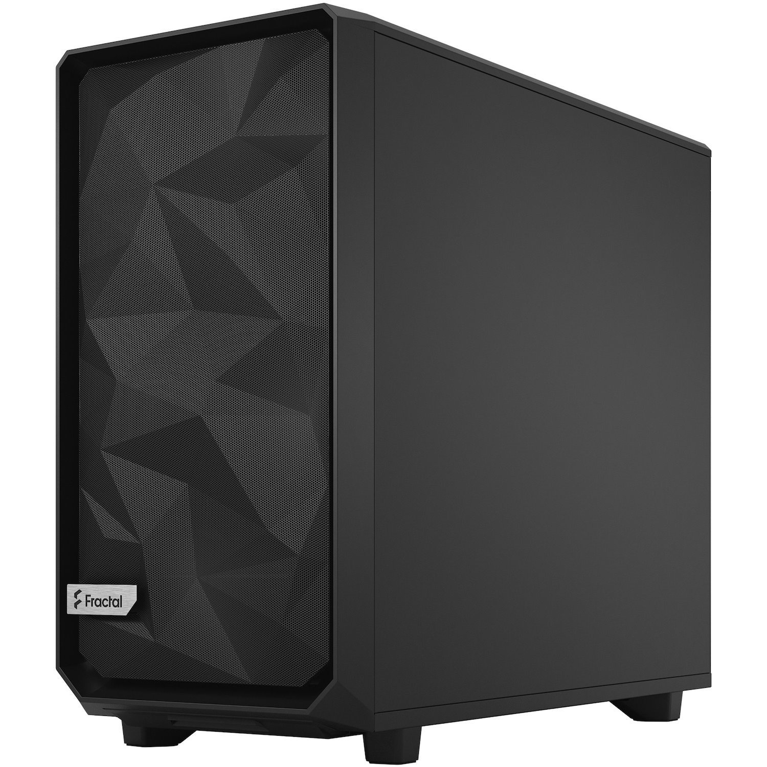 Fractal Design Meshify 2 Lite Computer Case - EATX, ATX Motherboard Supported - Tower - Tempered Glass, Steel - Black