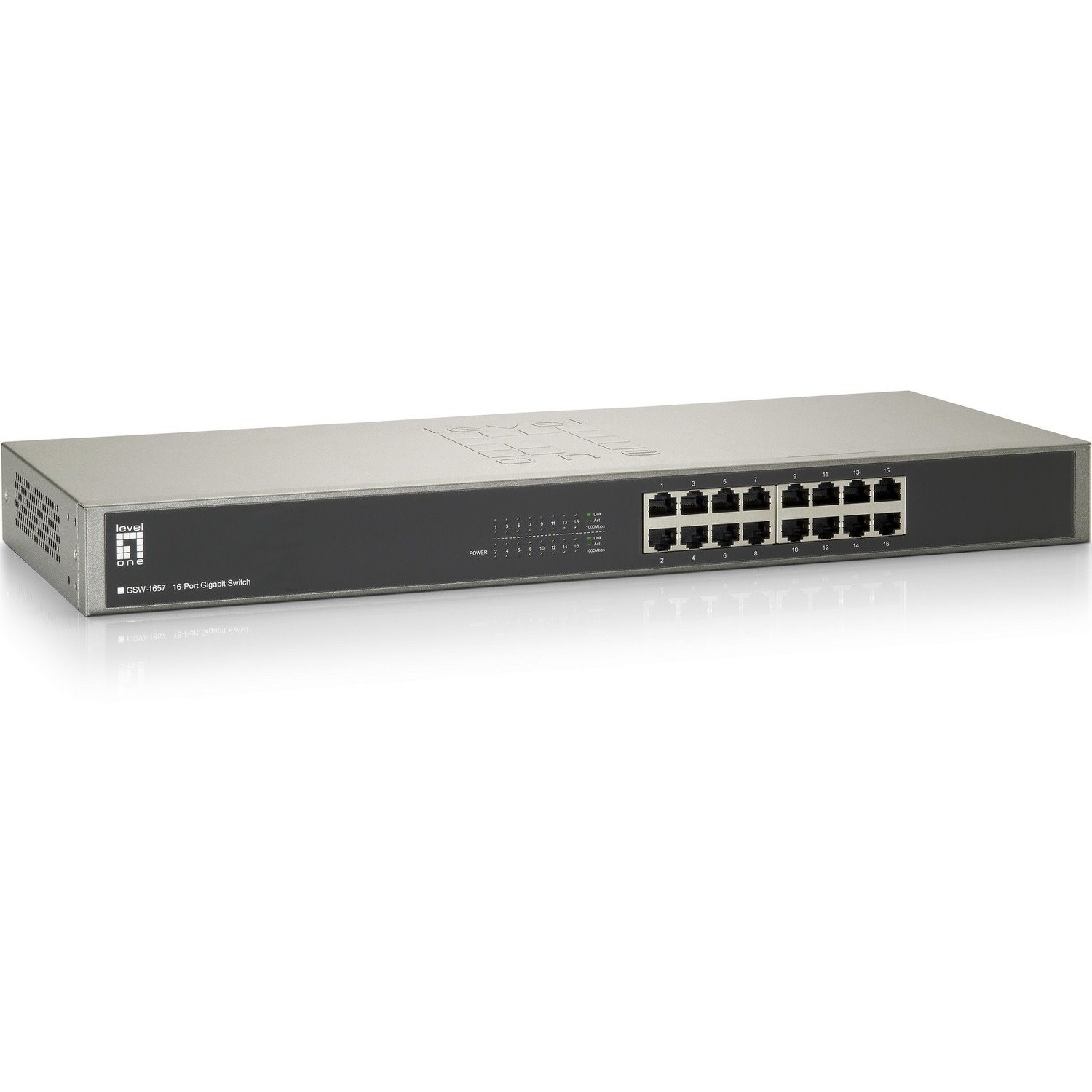 LevelOne GSW-1657 16-Ports Gigabit Ethernet Switch