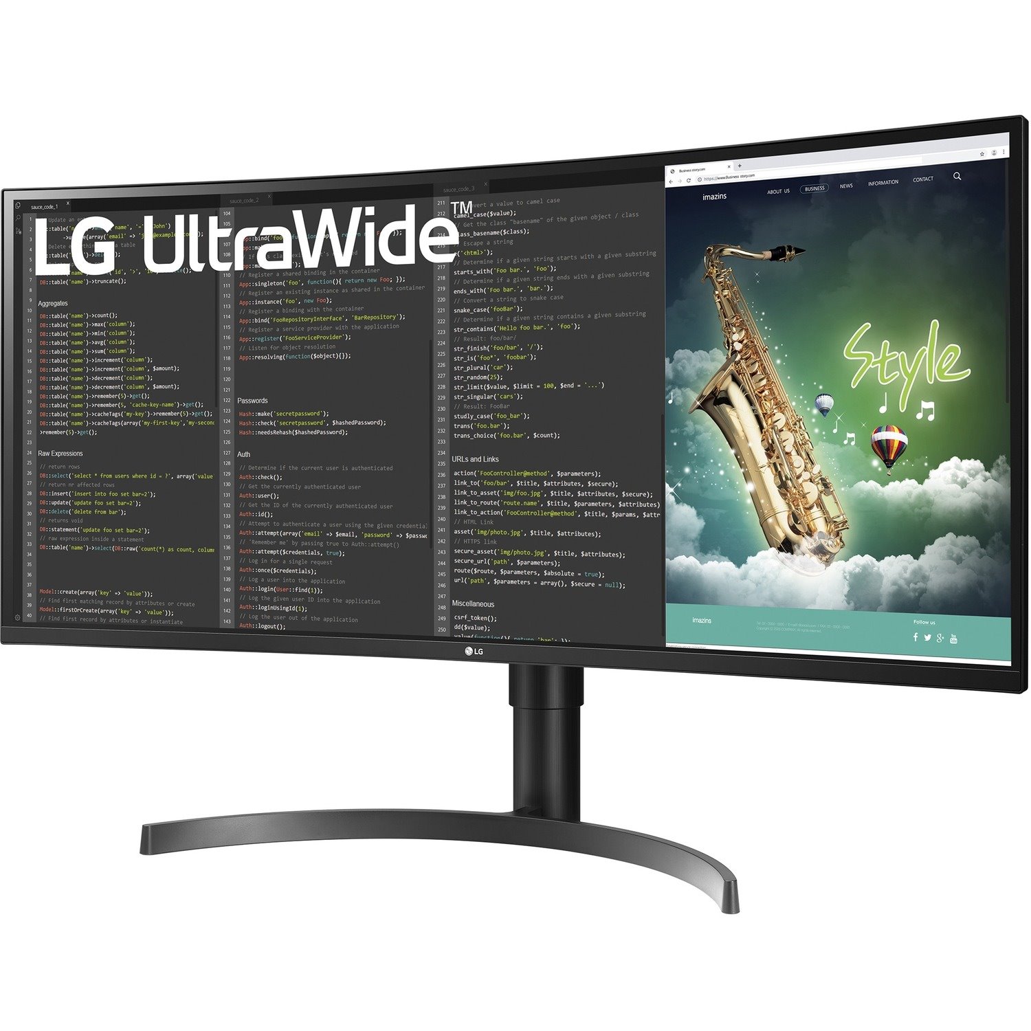 LG LCD 35WN75CP-B 35" Black