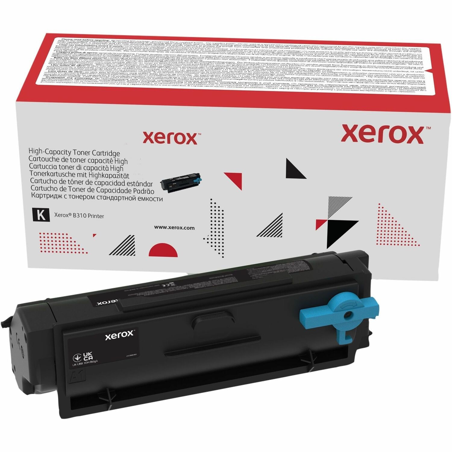 Xerox Origineel Hoog Rendement Laser Tonercartridge - Zwart - 1 Stuk