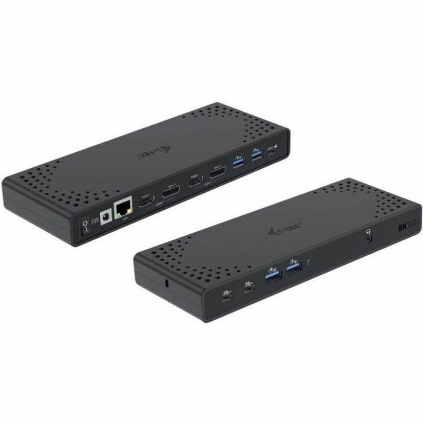 i-tec USB 3.2 Gen 1 (3.1 Gen 1) Type-C Docking Station for Monitor, Tablet, Notebook - Black