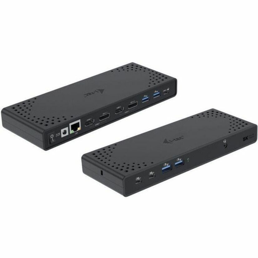 i-tec USB 3.2 Gen 1 (3.1 Gen 1) Type-C Docking Station for Monitor, Tablet, Notebook - Black