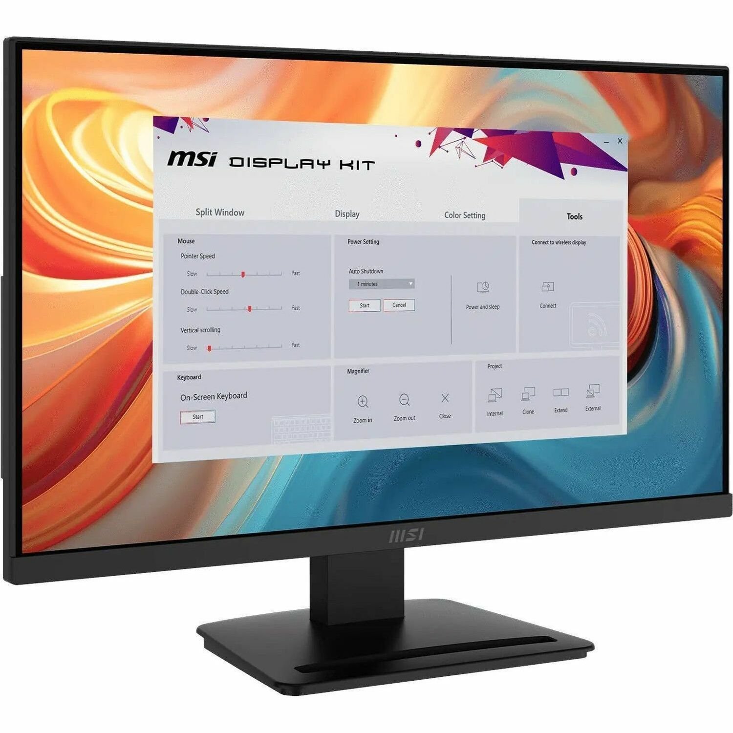 MSI PRO MP273L E14 27" Class Full HD LCD Monitor - 16:9 - Black