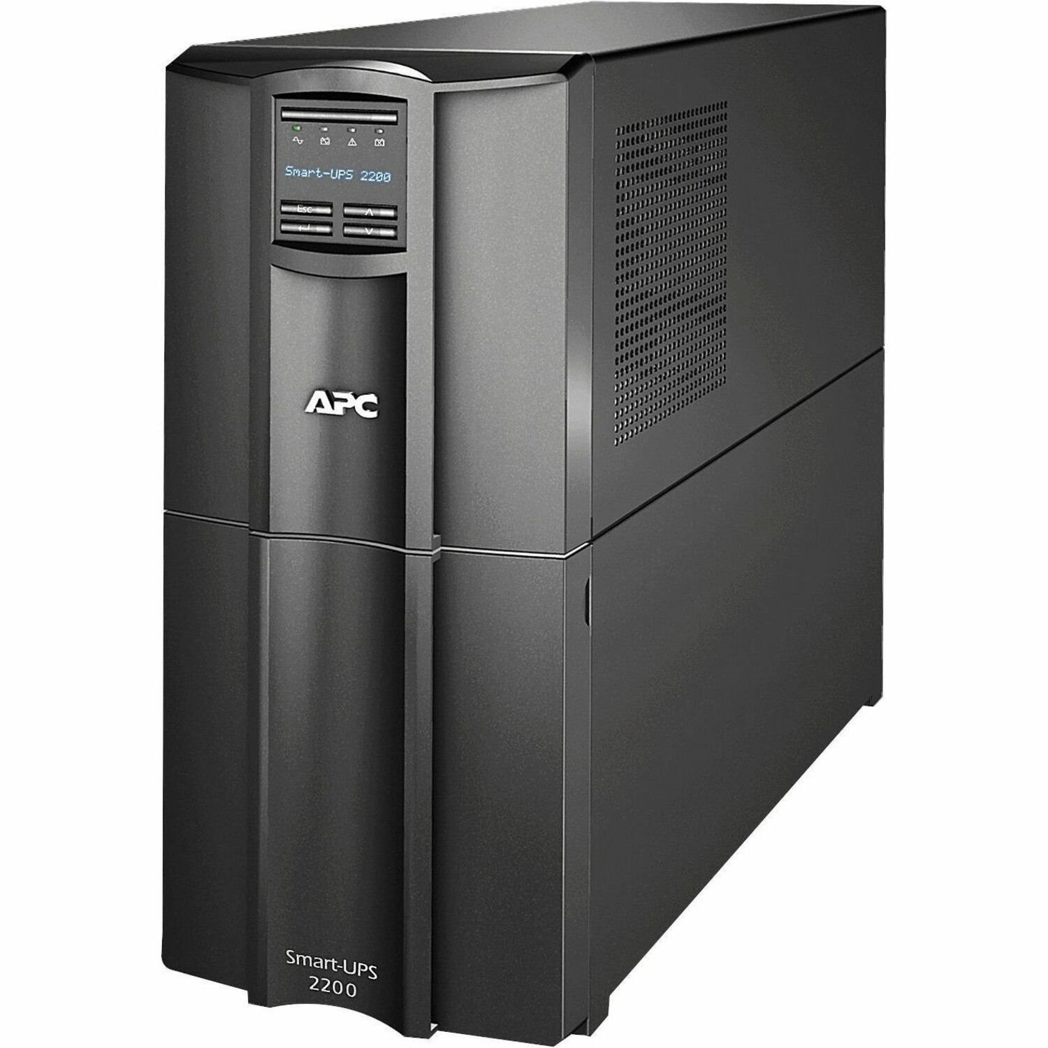 [TAA] APC Smart-UPS, Line Interactive, 2200VA, Tower, 120V, 8 NEMA 5-15R+2 NEMA 5-20R outlets, SmartConnect Port+SmartSlot, AVR, LCD, TAA