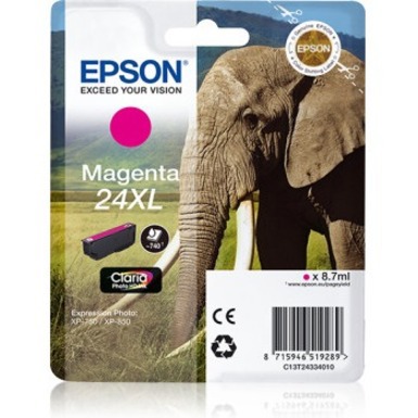 Epson Claria Photo HD 24XL Original Inkjet Ink Cartridge - Magenta - 1 Pack