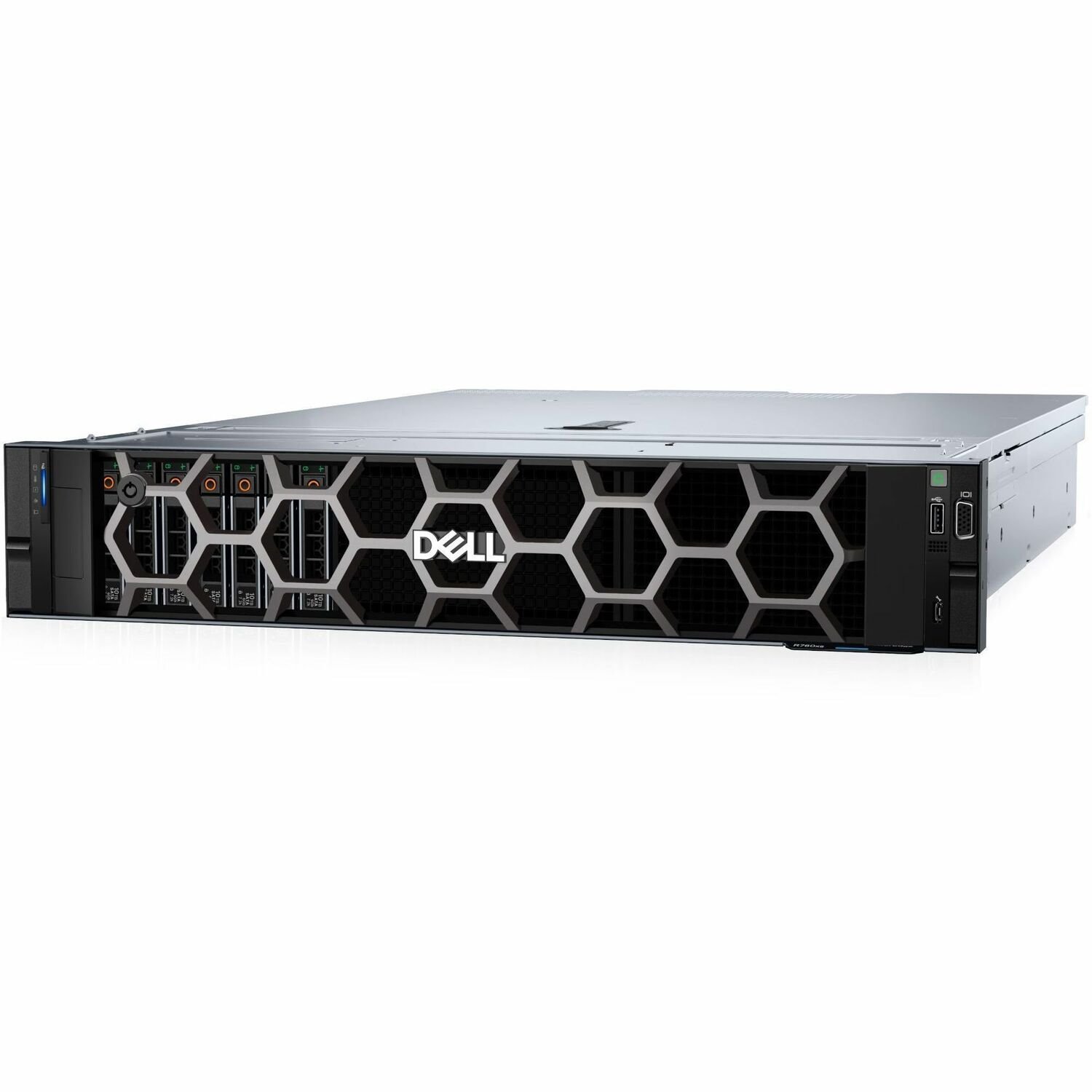 Dell EMC PowerEdge R760xs 2U Rack Server - 1 x Intel Xeon Silver 4410Y 2 GHz - 32 GB RAM - 480 GB SSD - (1 x 480GB) SSD Configuration - 12Gb/s SAS Controller