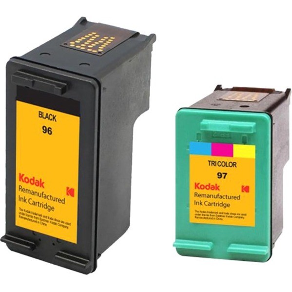 eReplacements Remanufactured Ink Cartridge - Alternative for HP, Kodak (C8767WN, C8767WN-KD, C9353FN, C9353FN, 140, C9353FN-KD, C9363WN, C9363WN-KD, 96, 97) - Black, Tri-color