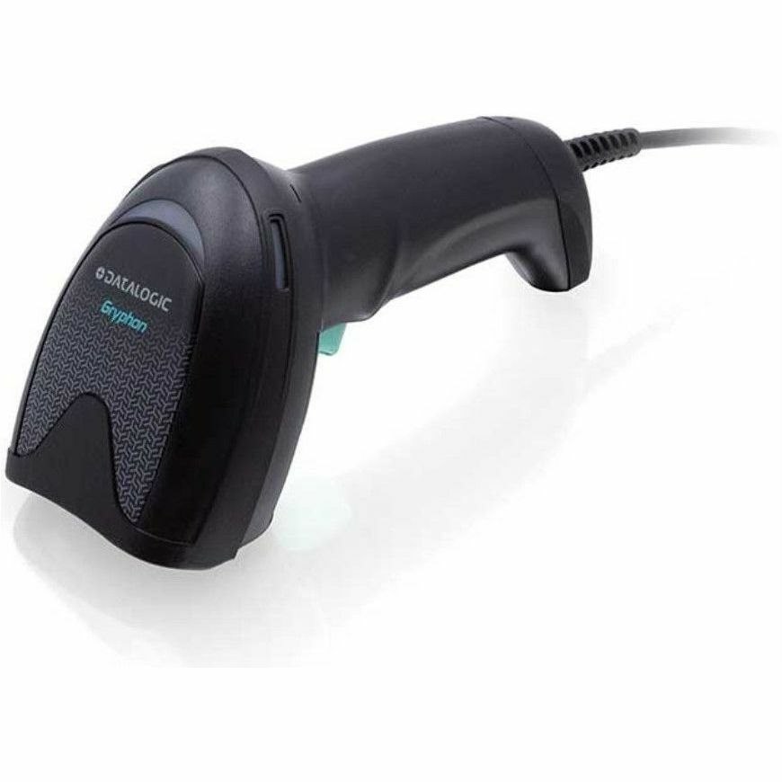 Datalogic Gryphon GD4520 Retail, Healthcare, Manufacturing, Pharmacy, Transportation, Entertainment Handheld Barcode Scanner Kit - Cable Connectivity - Black - USB Cable Included