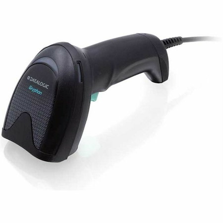 Datalogic Gryphon I GD4520 Healthcare, Retail, Light/Clean Manufacturing, Transportation, Laboratory Handheld Barcode Scanner Kit - Cable Connectivity - Black - USB Cable Included