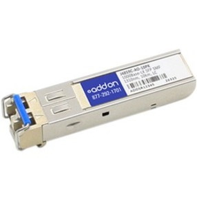AddOn 10PK HP&reg; J4859C Compatible TAA 1000Base-LX SFP Transceiver (SMF, 1310nm, 10km, LC, DOM)
