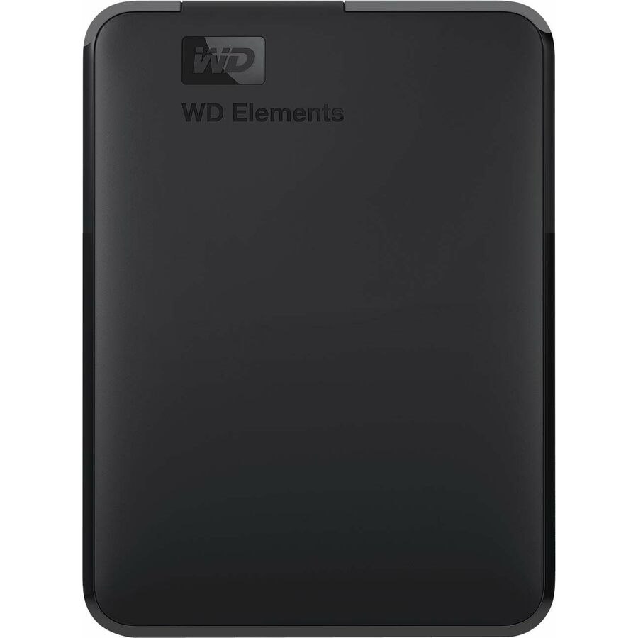 WD Elements WDBHJS0060BBK-WESN 6 TB Portable Hard Drive - External - Black