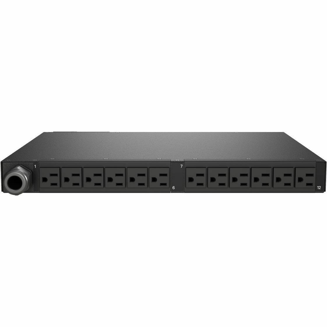 Geist rPDU MNU3E1R5-12S153-1ST5A0H10-S 12-Outlets PDU