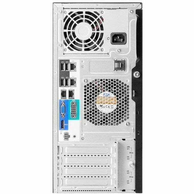 HPE SMART CHOICE ProLiant ML30 G11 4U Tower Server - 1 x Intel Xeon E-2434 3.4 GHz - 32 GB RAM - 4 TB HDD - (2 x 2TB) HDD Configuration - Serial ATA/600, 12Gb/s SAS, NVMe Controller