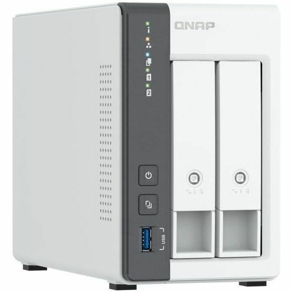 QNAP 2-BAY NAS (NO DISK) ARM 2GHz, 4GB, 2.5GbE(1), 1GbE(1), TWR, 2YR WTY