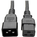 Tripp Lite by Eaton Power Extension Cord C19 to C20 - Heavy-Duty 20A 250V 12 AWG 6 ft. (1.83 m) Black