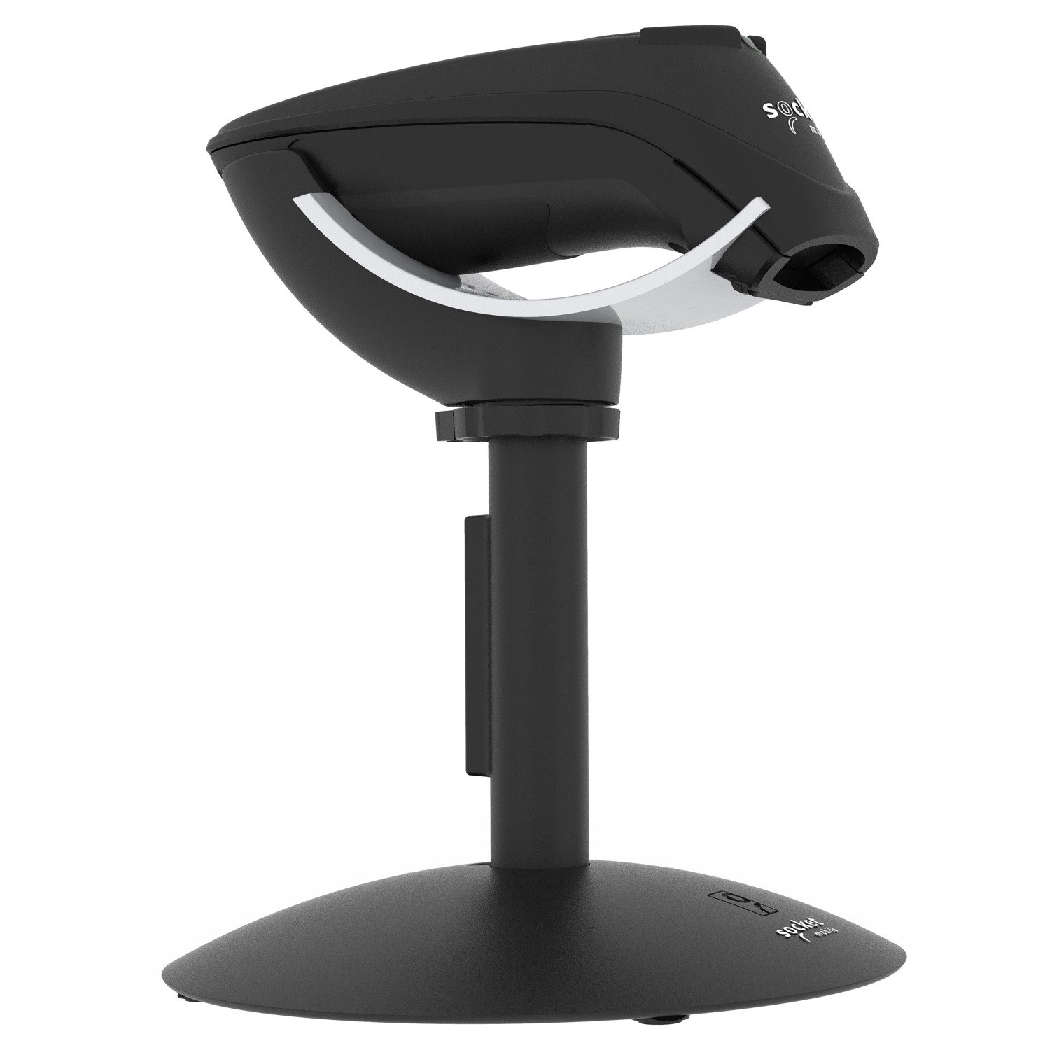 Socket Mobile DuraScan&reg; D740, Universal Barcode Scanner, Black & Charging Stand