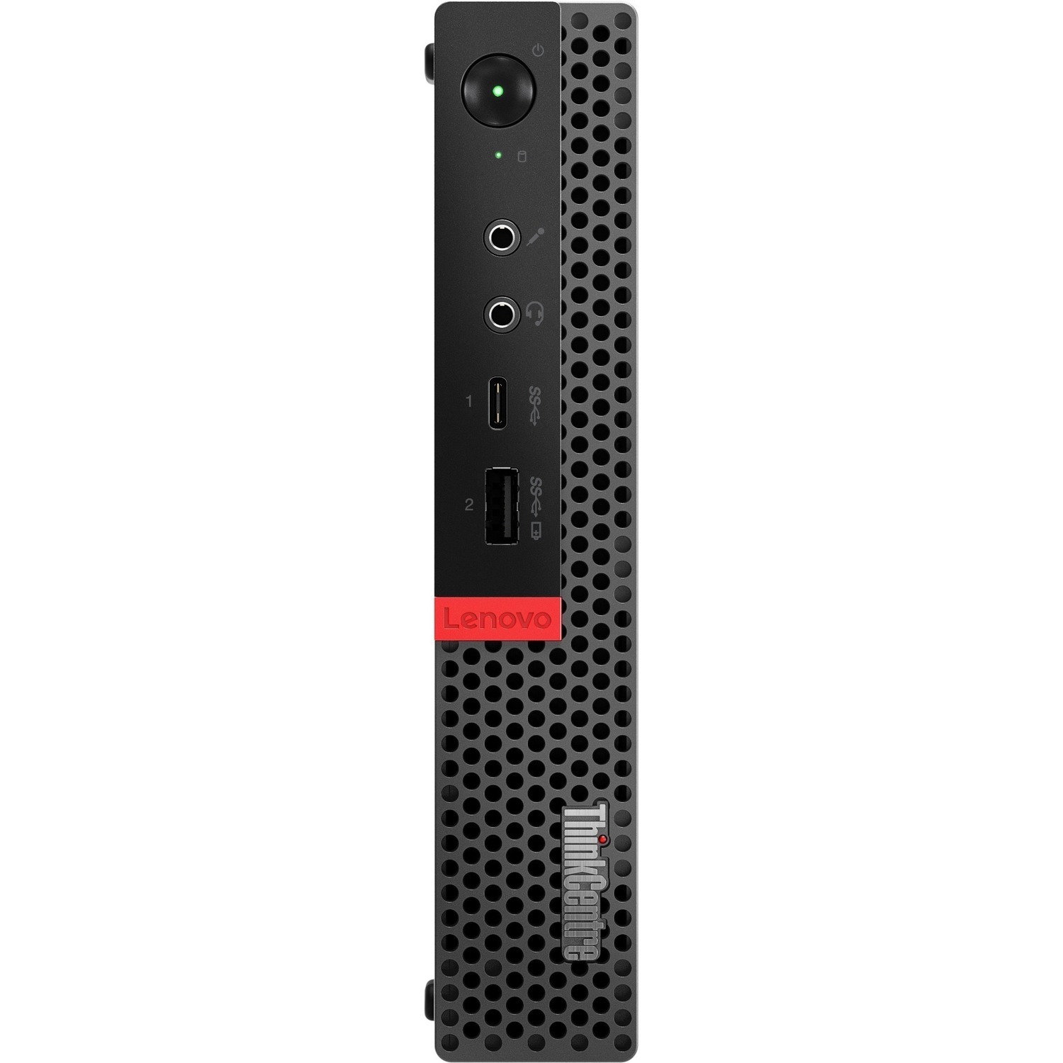 Lenovo ThinkCentre M920q 10RS0039US Desktop Computer - Intel Core i5 8th Gen i5-8500T - 16 GB - 256 GB SSD - Tiny - Raven Black