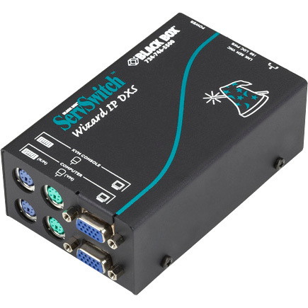 Black Box ServSwitch Wizard IP DXS, Dual Access IP Gateway