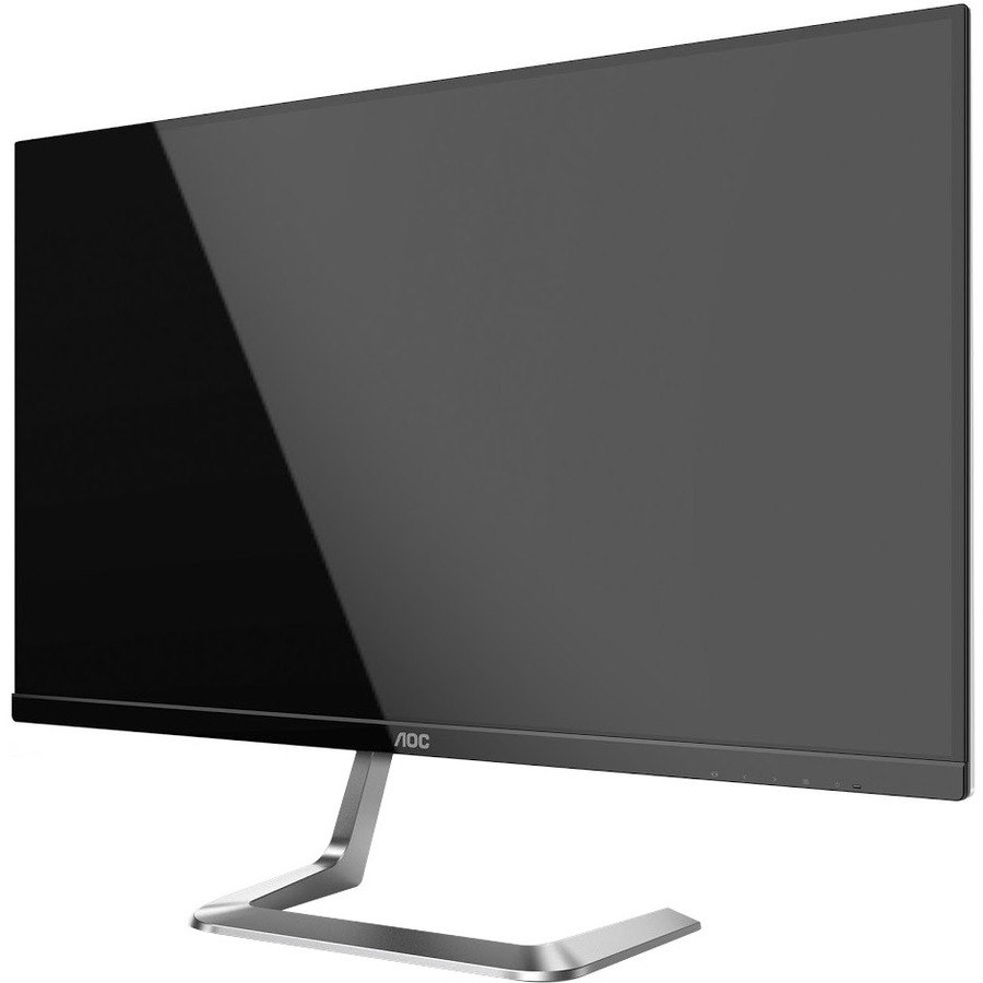 AOC Q27T1 27" Class WQHD LCD Monitor - 16:9 - Silver