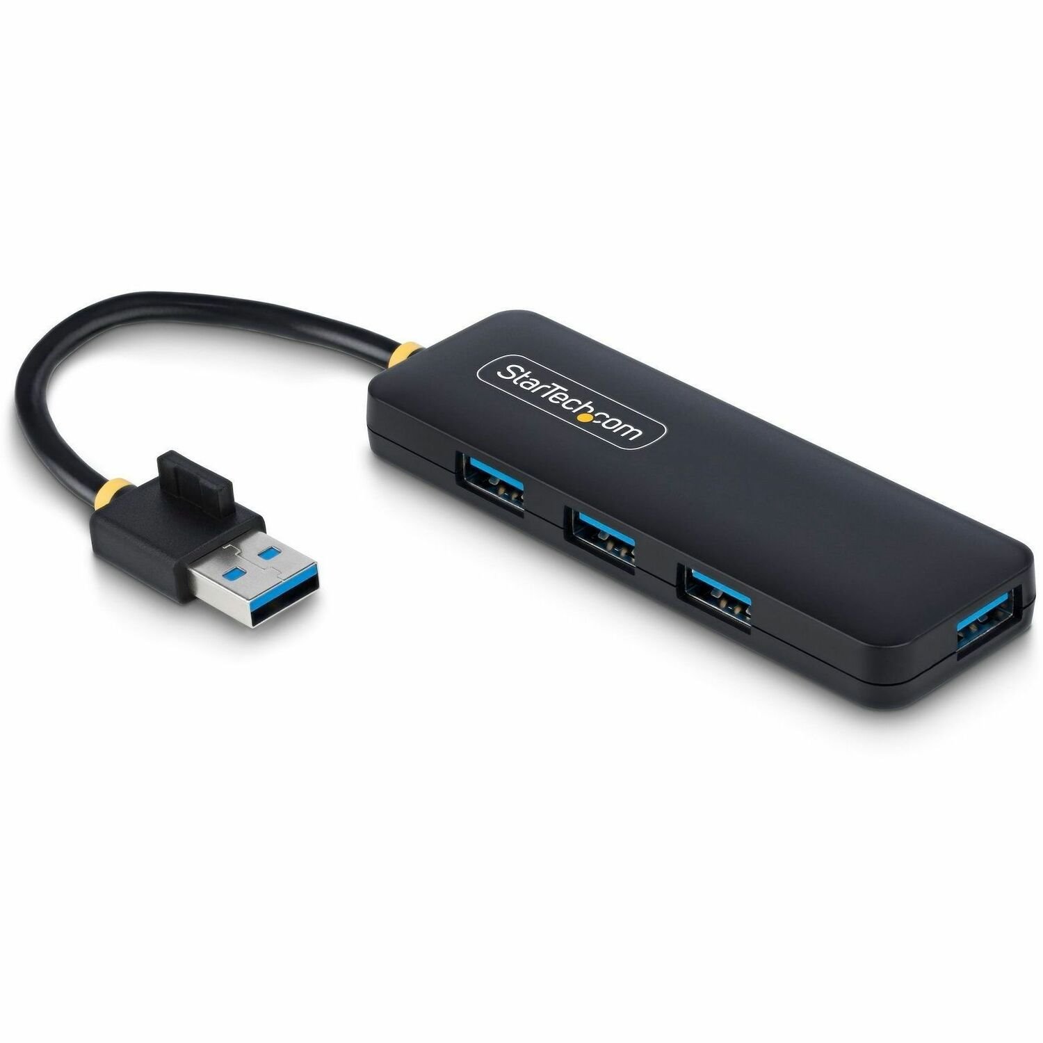 StarTech.com 4-Port USB-A Hub, 5Gbps, USB Busbetrieben, Mini USB Hub, Multi-Port USB Splitter, Desktop USB 3.0 Hub mit 4x USB-A Ports