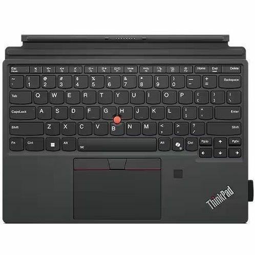 Lenovo Keyboard/Cover Case (Folio) Lenovo Tablet PC - English (UK), Canadian French Keyboard - Black