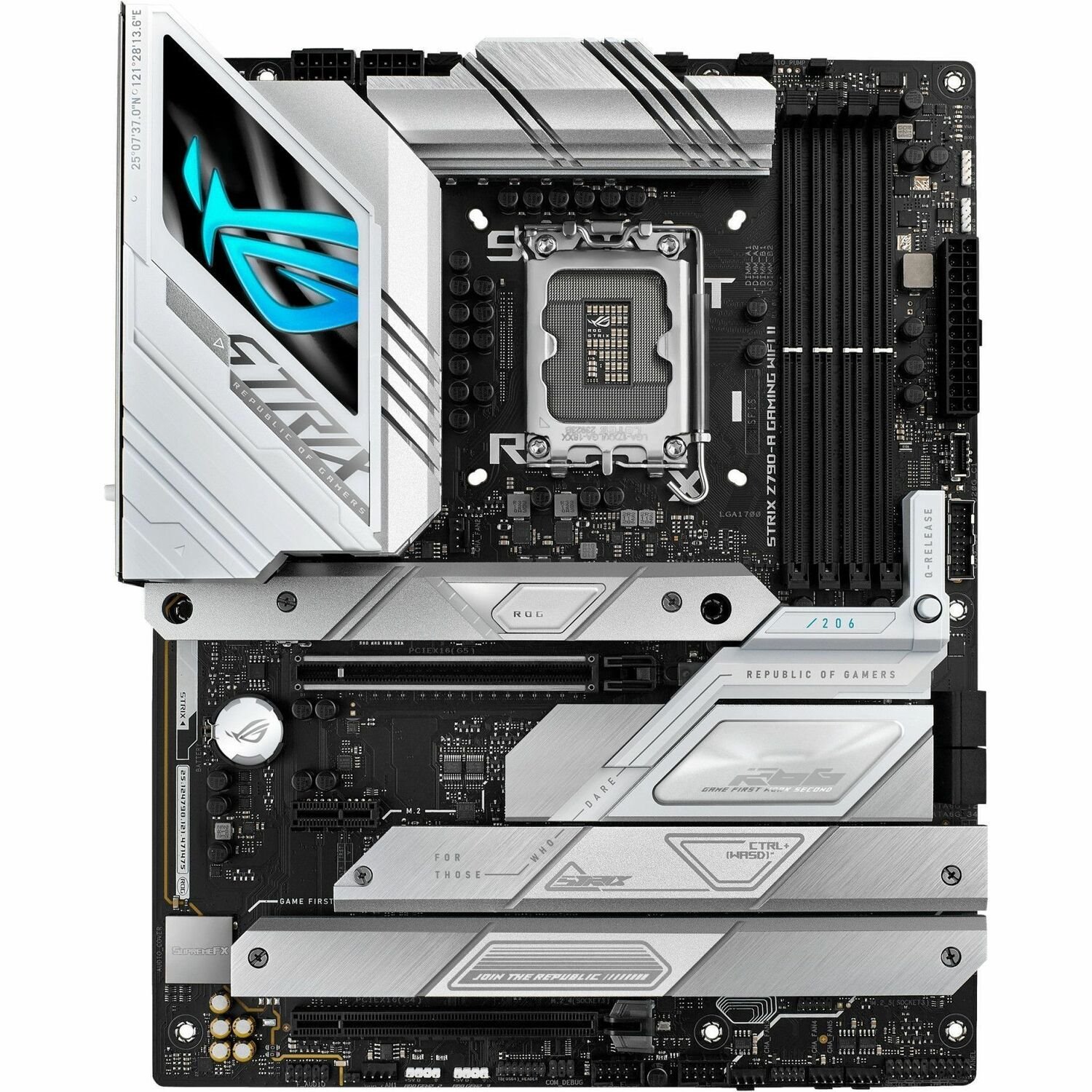 Asus ROG Strix Z790-A GAMING WIFI II Gaming Desktop Motherboard - Intel Z790 Chipset - Socket LGA-1700 - ATX