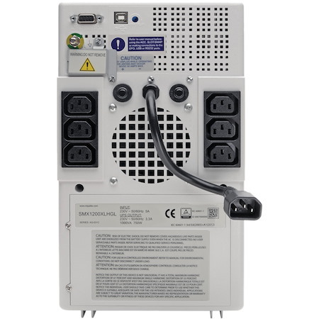 Tripp Lite by Eaton UPS SmartPro Medical-Grade UPS Line Interactive Lithium Battery 6 Outlets - 230V 1kVA 750W Full Isolation