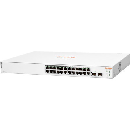 Aruba Instant On 1830 24 Ports Manageable Ethernet Switch - Gigabit Ethernet - 10/100/1000Base-T, 1000Base-X