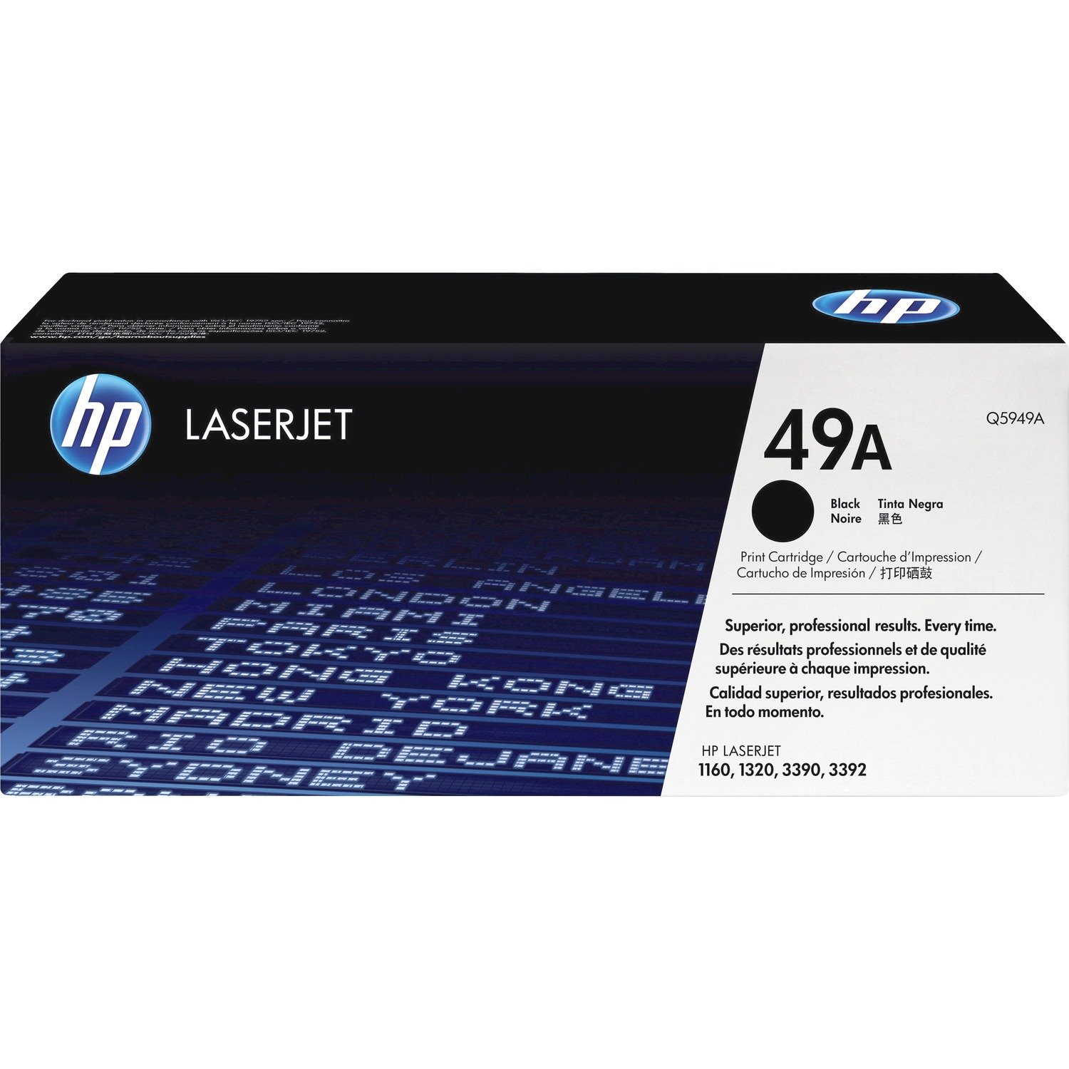 HP 49A (Q5949A) Original Laser Toner Cartridge - Single Pack - Black - 1 Each