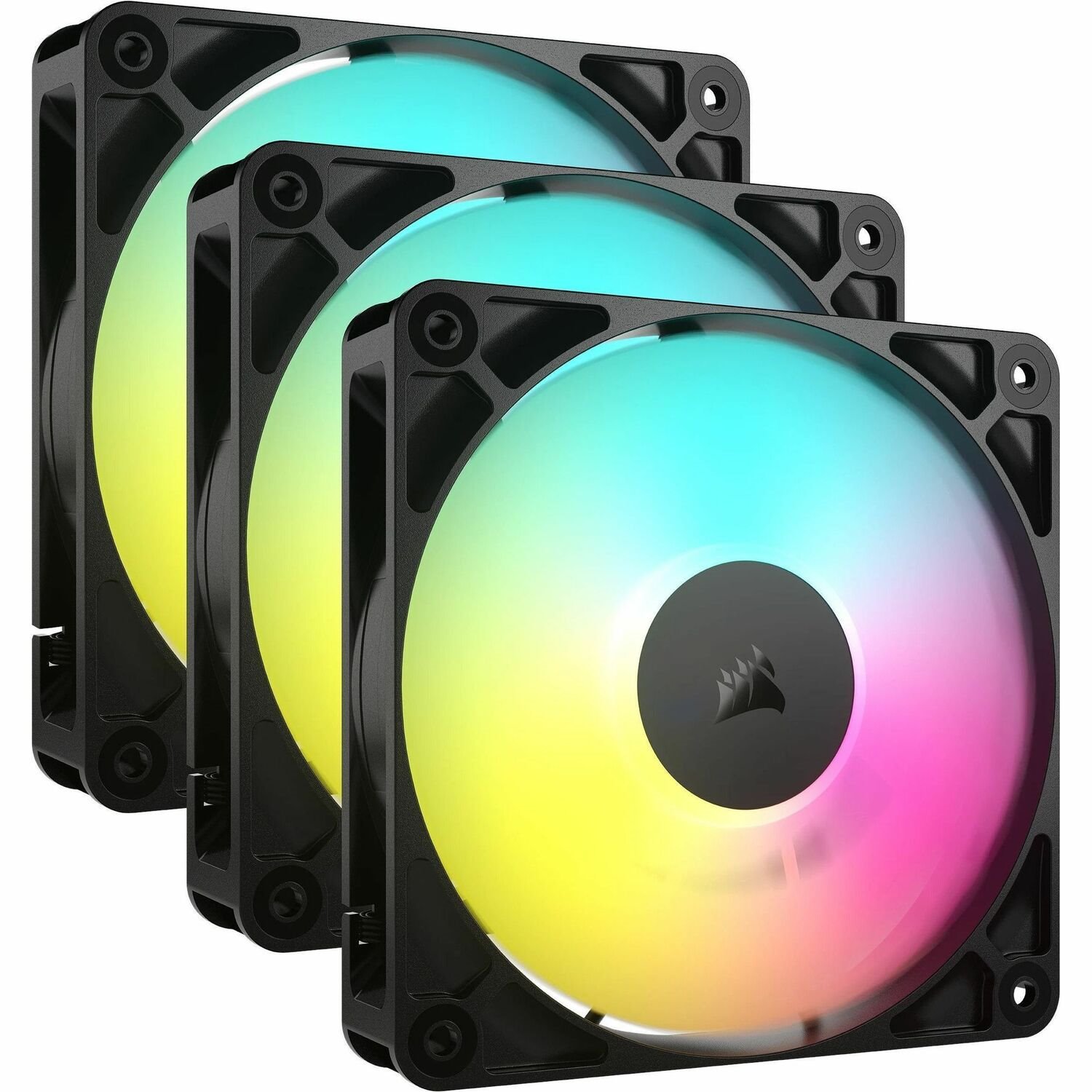 Corsair RS120 ARGB 120mm PWM Fans - Triple Pack - 3 Pack