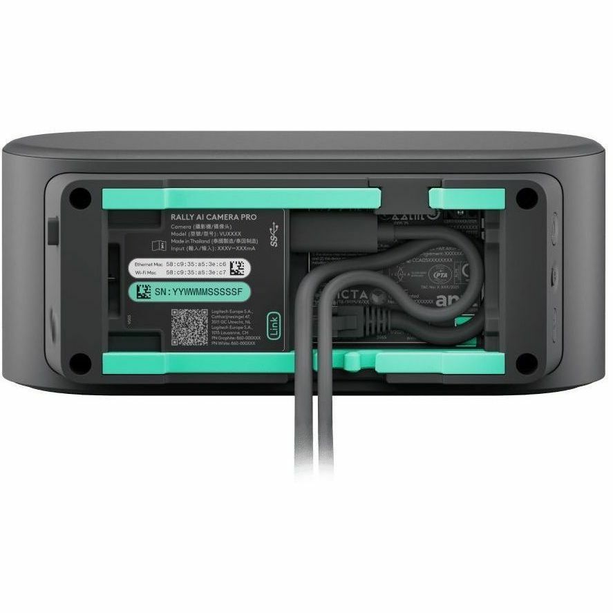 Logitech Rally Video Conferencing Camera - 20 Megapixel - 30 fps - Graphite - USB 3.2 Gen 1