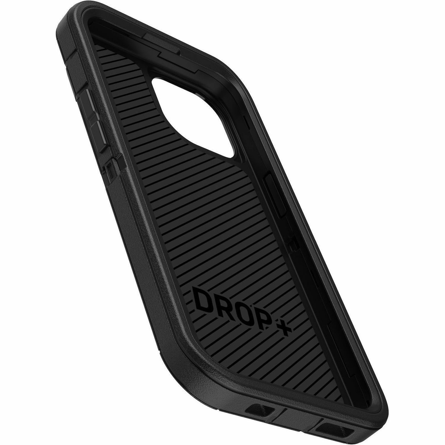 OtterBox Defender Carrying Case (Holster) Apple iPhone 15, iPhone 14, iPhone 13 Smartphone - Black