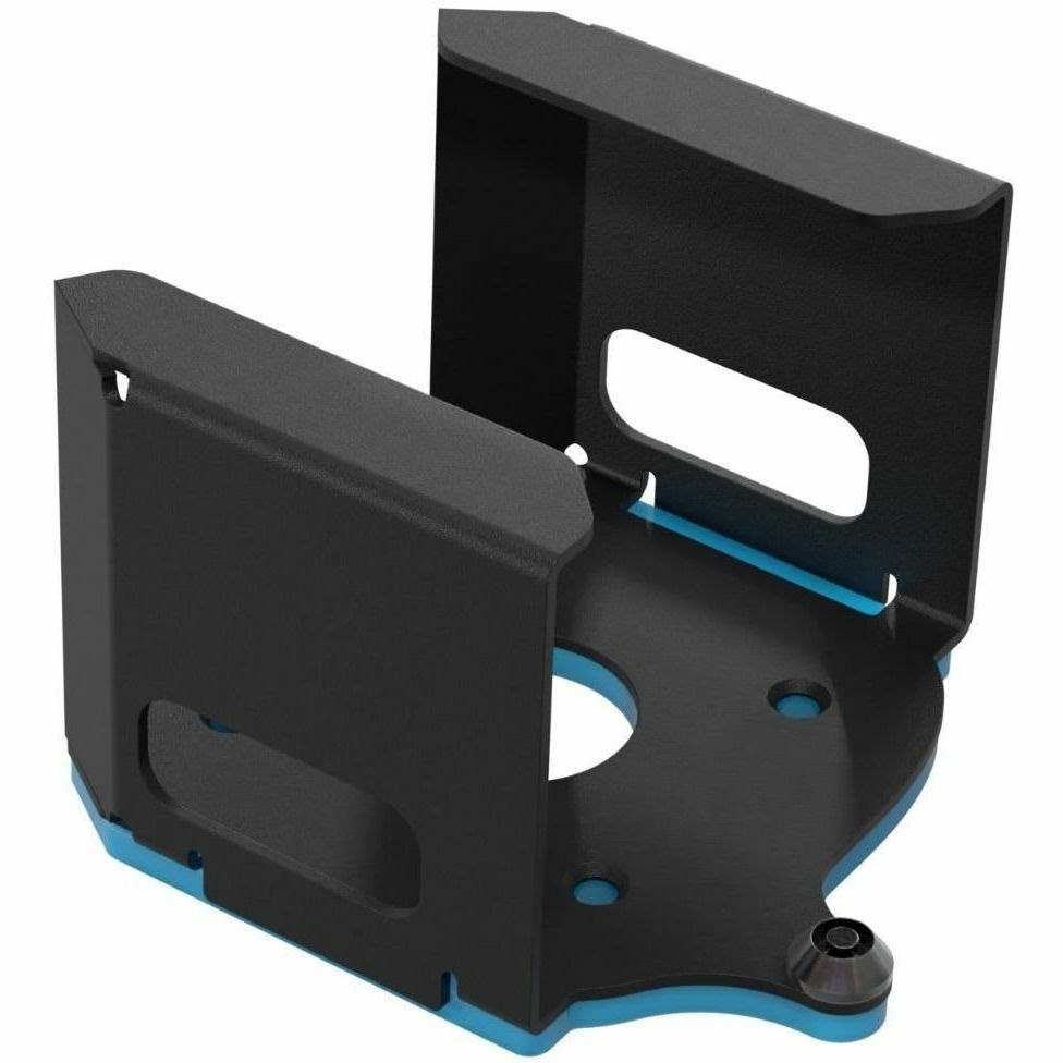 Rack Solutions Mounting Bracket for Docking Station - Black - Horizontal/Vertical - TAA Compliant