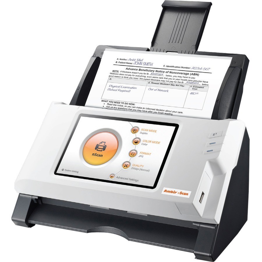 Ambir Technology Ns915i Network Adf Scanner
