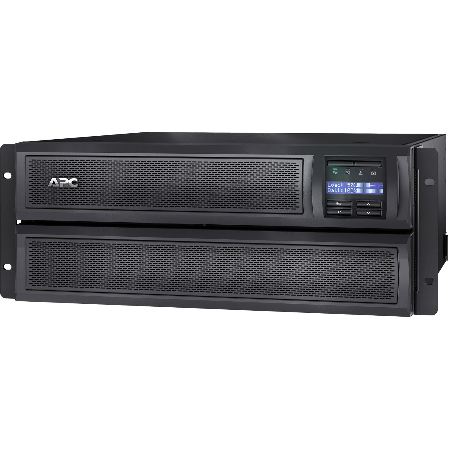 [TAA] APC Smart-UPS X, Line Interactive, 2000VA, Rack/tower 4U, 100V-127V, 6x 5-15R+3x 5-20R+1x L5-20R NEMA, SmartSlot, Extended runtime, Short depth, TAA