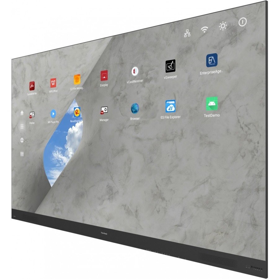 163" All-in-One 4K Ultra HD Direct View LED Display, 500-nit Brightness, Portrait Orientation, Picture-in-Picture