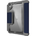 STM Goods Dux Plus Carrying Case (Folio) Apple iPad mini (6th Generation), iPad mini (2024) Tablet - Midnight Blue